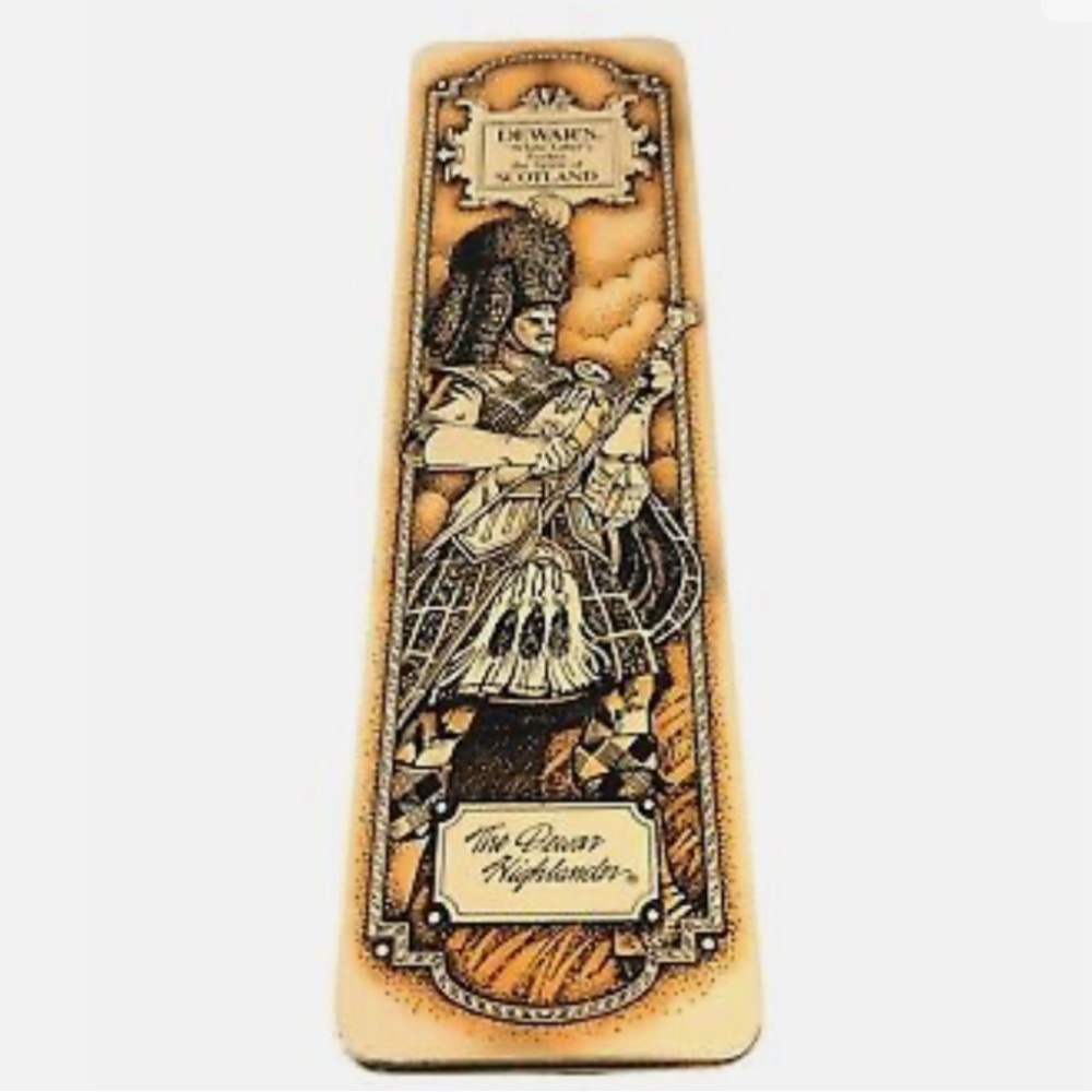 Dewar's White Label Scotland Tin Can Collectible